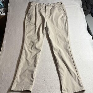 Jack‎ Archer Pants Mens 32x31 Beige Straight Leg Performance Dress Chinos